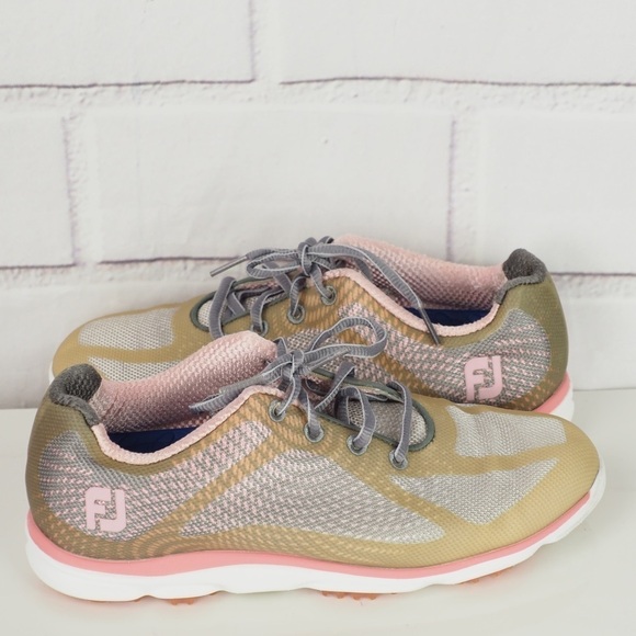 Footjoy Sz 7 Pink Golf emPOWER Spikeless Shoe - Picture 4 of 13